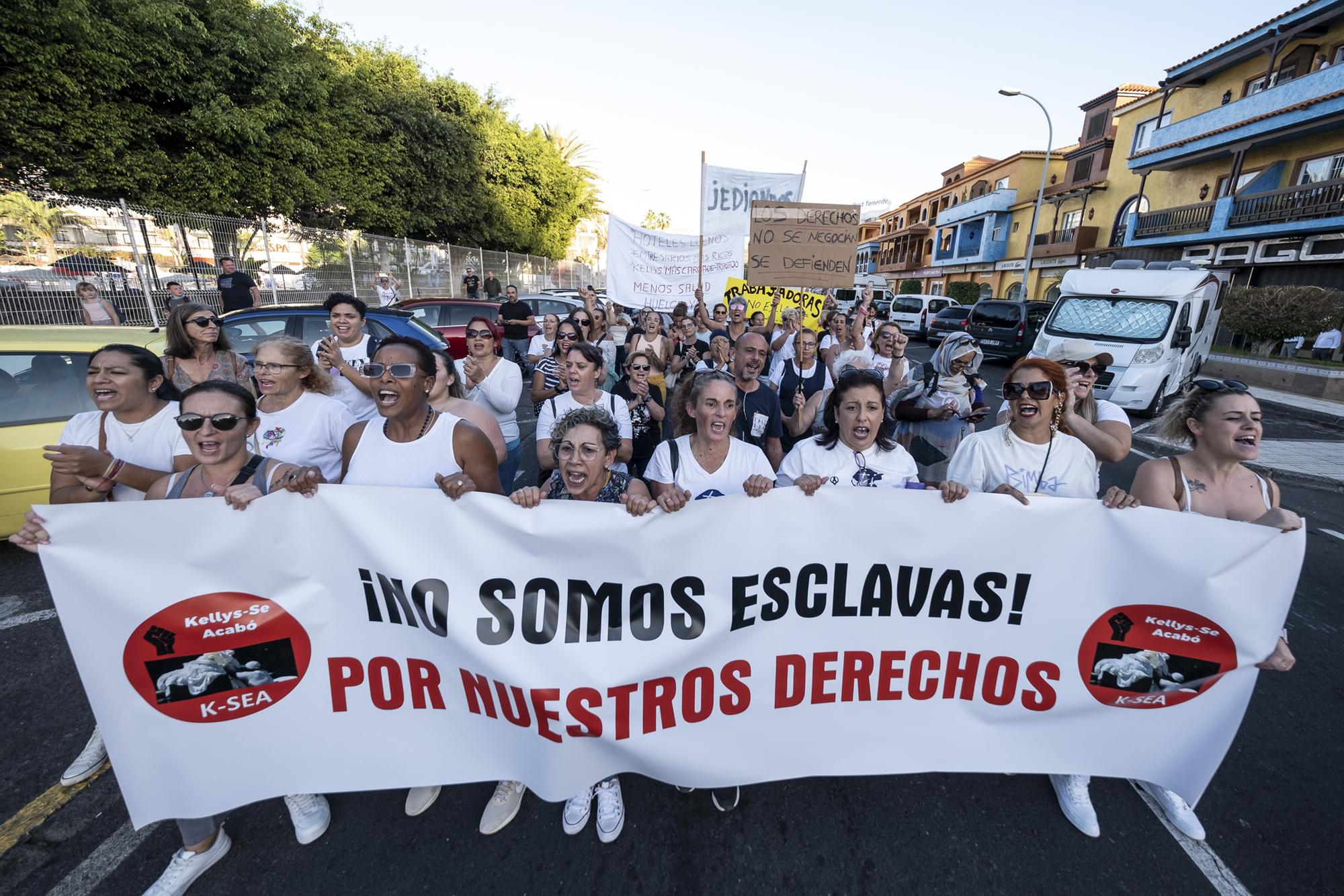 Manifestación Kellys Tenerife - 3
